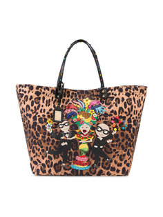 сумка-тоут Beatrice с леопардовым узором Dolce &amp; Gabbana