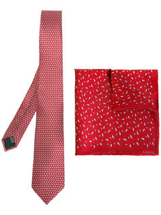 tie and pocket square set Lanvin