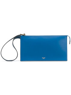 logo print clutch bag  Céline