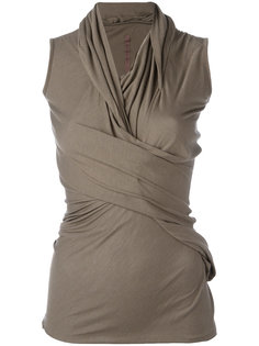 draped fitted top  Rick Owens Lilies
