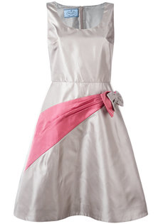 платье с расклешенной юбкой Prada