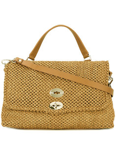 сумка-тоут с откидным верхом Zanellato