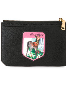 кошелек на молнии Miu Miu