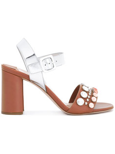 embellished sandals Miu Miu