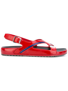sling-back buckled sandals Prada