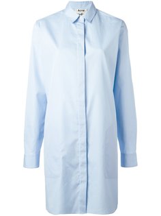 платье-рубашка с потайной застежкой Acne Studios