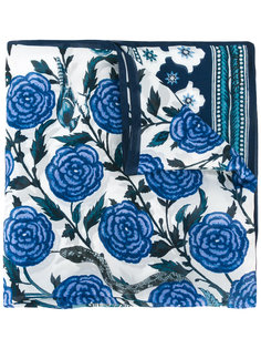 шарф с цветочным рисунком Roberto Cavalli