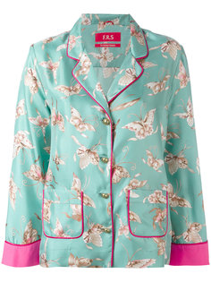 butterfly print blouse F.R.S For Restless Sleepers
