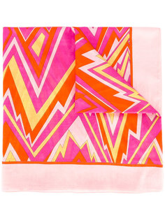 zigzag pattern scarf M Missoni