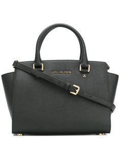 сумка-тоут с бляшкой с логотипом Michael Kors