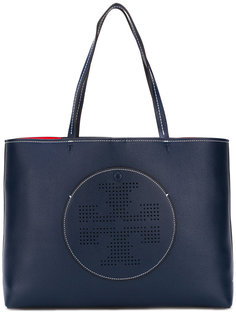 сумка-тоут с перфорированным логотипом Tory Burch