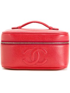 косметичка с логотипом СС Chanel Vintage