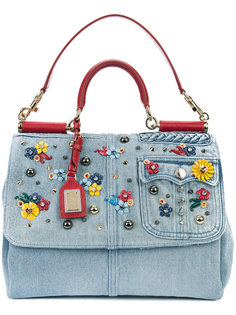 декорированная сумка на плечо Dolce &amp; Gabbana