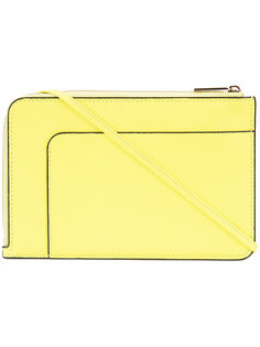 neon zipped crossbody bag Valextra