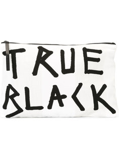 клатч true black Ann Demeulemeester Blanche