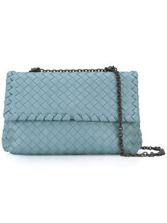 woven shoulder bag with chain Bottega Veneta