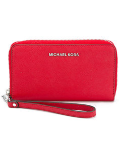 logo plaque zipped wallet Michael Michael Kors