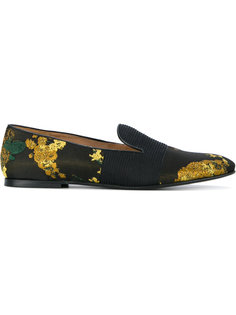 лоферы с цветочным принтом  Dries Van Noten
