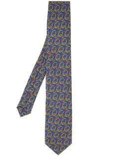 geometric print tie Simeone Napoli
