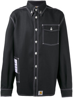 джинсовая куртка с контрастной отделкой Vetements