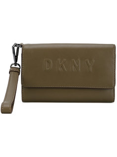 debossed logo wallet DKNY