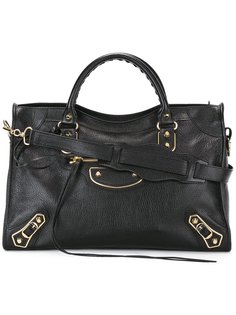 сумка-тоут с золотистой фурнитурой Balenciaga