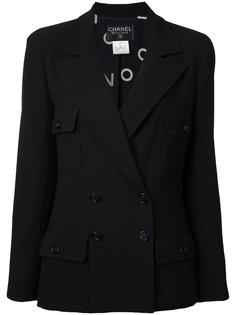 double breasted jacket Chanel Vintage