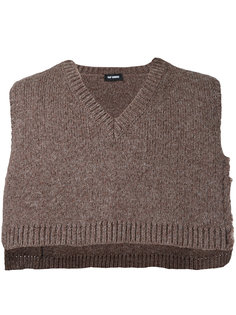 cropped sleeveless jumper Raf Simons
