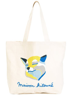 Fox Ines shopping bag Maison Kitsuné
