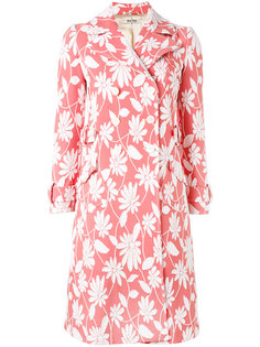 floral print coat Miu Miu