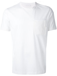 футболка с нагрудным карманом Prada
