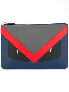 декорированный клатч Fendi