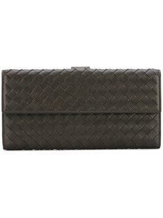 кошелек с плетеным дизайном  Bottega Veneta