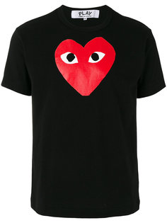 футболка с принтом сердца Comme Des Garçons Play