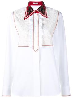 декорированная  блузка  Miu Miu