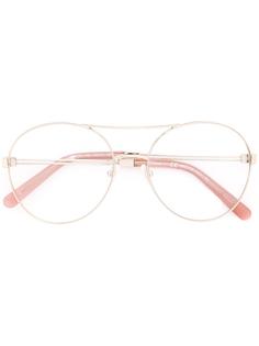 очки в круглой оправе Chloé