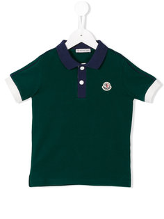tri-colour polo shirt Moncler Kids