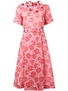 floral jacquard dress Miu Miu