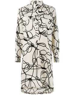 платье-рубашка "Debs" Dries Van Noten