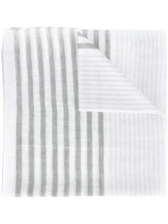 geometric print scarf  Les Copains
