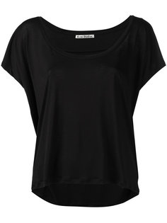 футболка с глубоким вырезом Acne Studios