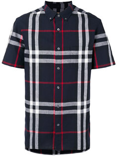 shortsleeved checked shirt  Burberry