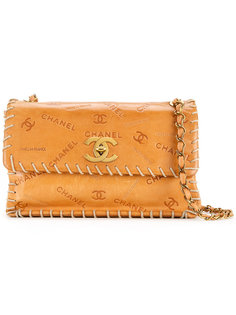 сумка с декоративной строчкой Chanel Vintage