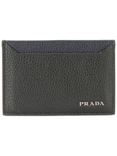 визитница с логотипом Prada