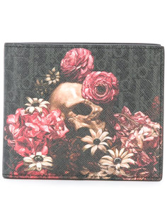 кошелек для карт с принтом в виде цветов Dior Homme