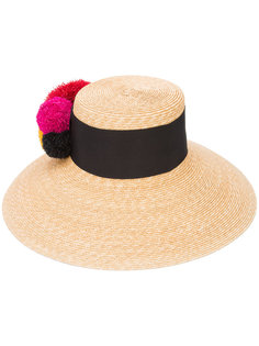 pompom embellished hat Eugenia Kim