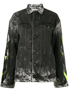 Renegade embellished denim jacket Filles A Papa