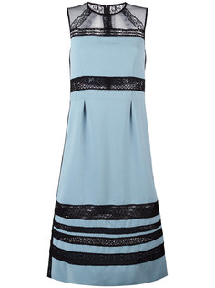 lace panel mid-length dress Bottega Veneta