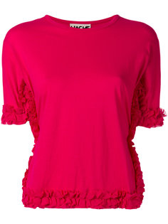 ruched trim T-shirt  Hache