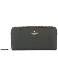 logo plaque wallet  Coach